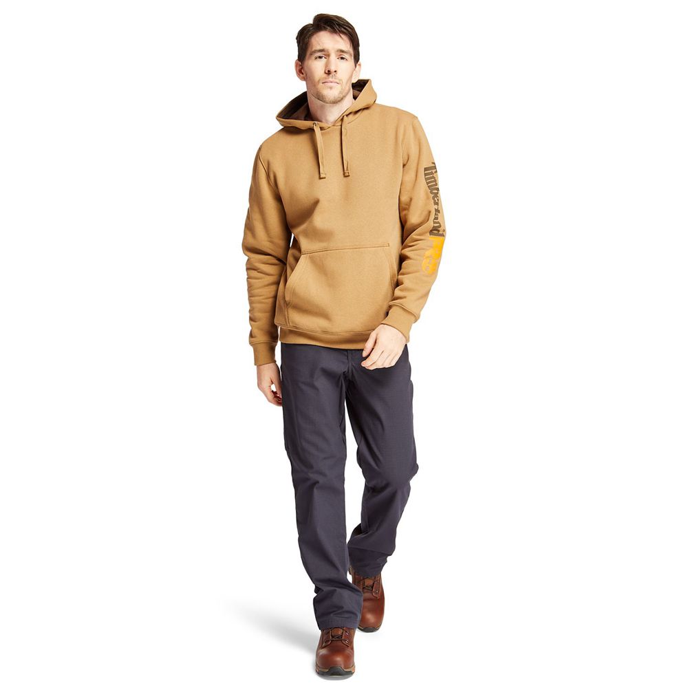 Hanorac Timberland Barbati Maro - Pro® Hood Honcho Pullover Hoodie - Romania - IBOCHY583